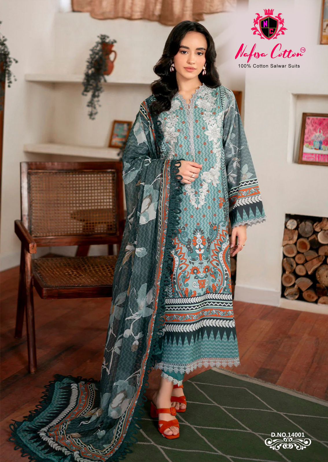 Monsoon Vol 14 By Nafisa Karachi Cotton Dress Material Wholesale Shop In Surat